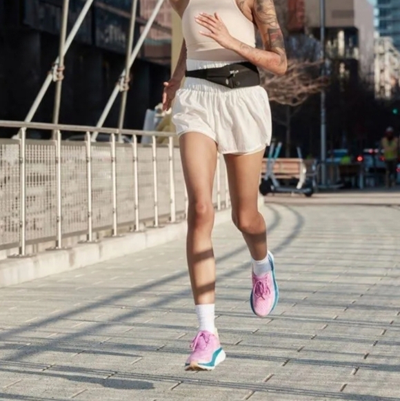 Free People Movement The Way Home Shorts Optic White Running Yoga Athletic M - Picture 4 of 13